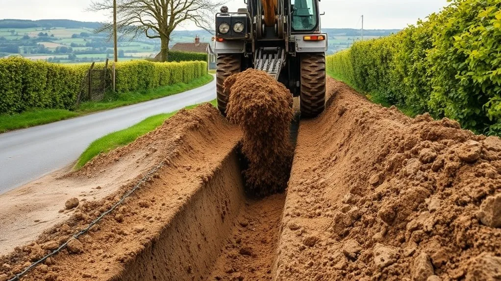 Chain Trenching in Sittingbourne | Fast, Clean Trench Excavation